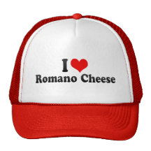 I Love Romano Cheese Mesh Hat