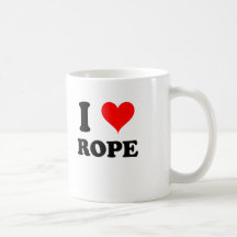 I Love Rope Coffee Mug