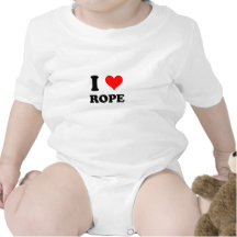 I Love Rope Tee Shirts