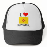 I Love Roswell New Mexico Mesh Hat