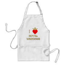 I Love Royal Weddings T-shirts, Mugs, Gifts Aprons