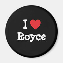 I love Royce heart T-Shirt Refrigerator Magnet