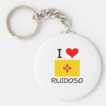 I Love Ruidoso New Mexico Keychain