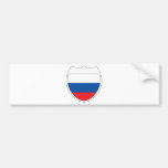 I Love Russia Bumper Sticker