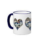 I love sailing heart,mug.