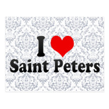 I Love Saint Peters, United States Post Cards