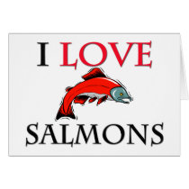 I Love Salmons cards