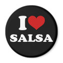 I Love Salsa magnets