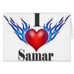 I Love Samar.jpg Greeting Cards