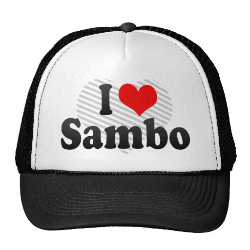 I love Sambo Mesh Hats