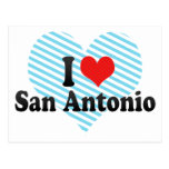 I Love San Antonio Post Cards