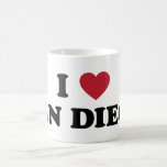 I Love San Diego California Coffee Mugs
