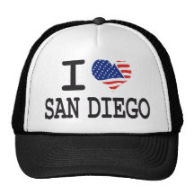 I love San Diego Hat