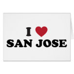 I Love San Jose Card