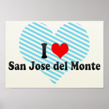 I Love San Jose del Monte, Philippines Posters