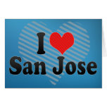 I Love San Jose Greeting Card