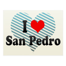 I Love San Pedro, Philippines Postcards