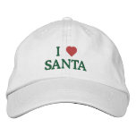 I Love Santa Baseball Cap