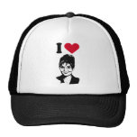 I Love Sarah Palin / I Heart Sarah Palin Mesh Hats