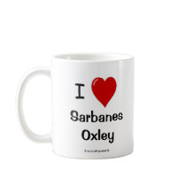 I Love Sarbanes Oxley! SOX Humour Mug