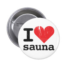 I Love Sauna Pins
