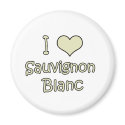 I Love Sauvignon Blanc magnets