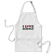 I Love Science Apron