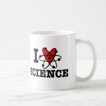 I Love Science Mugs
