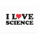I Love Science Postcard