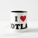 I Love Scotland Mugs
