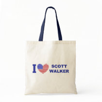 I Love Scott Walker Bag