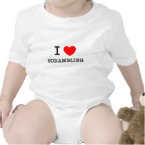 I Love Scrambling Baby Bodysuit