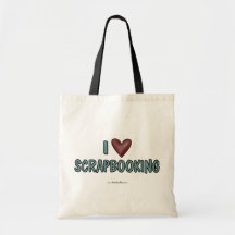 I Love Scrapbooking Bag