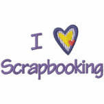 I Love Scrapbooking embroidered shirts