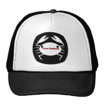 I Love Seafood! Trucker Hat