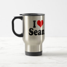 I love Sean Coffee Mug
