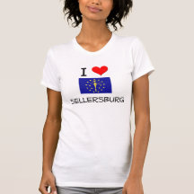 I Love SELLERSBURG Indiana Shirt