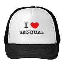 I Love Sensual Mesh Hat