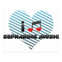 I Love Sephardic Music Postcards