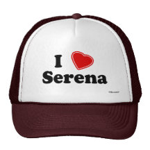 I Love Serena Hats