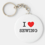 I LOVE SEWING KEY CHAIN