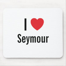 I love Seymour Mouse Mat