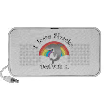 I love sharks deal with it! travel speakers