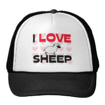 I Love Sheep Trucker Hats