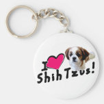 I love Shih Tzus! Key Chains