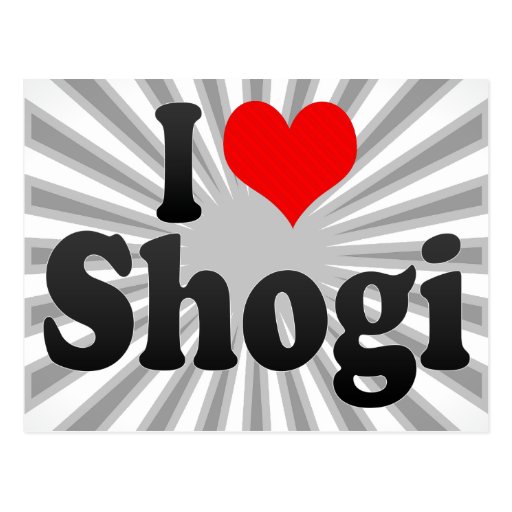 I love Shogi Postcards