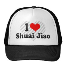 I love Shuai Jiao Trucker Hat