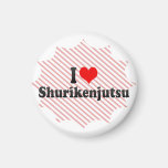 I love Shurikenjutsu Refrigerator Magnet