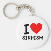 I Love Sikhism Key Chains