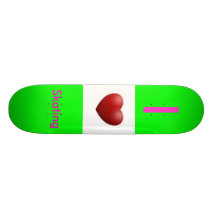 I love skating skateboard decks